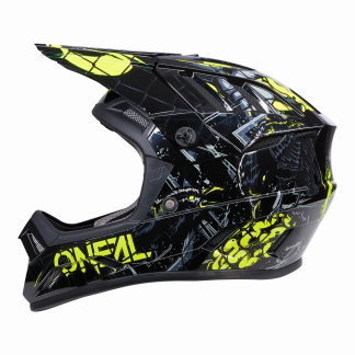 O'Neal Backflip Helmet Zombie black/neon yellow