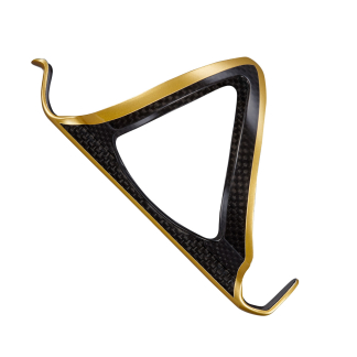 Supacaz Fly Cage (Carbon) - Gold