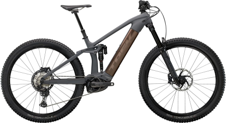 Trek Rail 9.8 XT Solid Charcoal to Root Beer Ano Decal