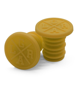 Loose Riders Grip End Plugs Yellow
