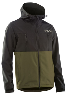 Northwave Easy Out Softshell Jacket Forest Green/Black