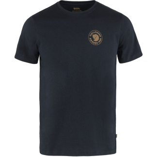 Fjaellraeven 1960 Logo T-shirt Herren Dark Navy