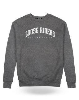 Loose Riders Lifestyle Rundhals Pullover Classic Heather
