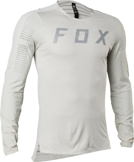 Fox Langärmliges Jersey Flexair Pro Vintage White