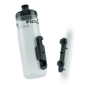 Fidlock Twist Bottle Set inkl. bike base 600 ml weiß