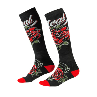 O'Neal Pro MX Sock Roses black/red