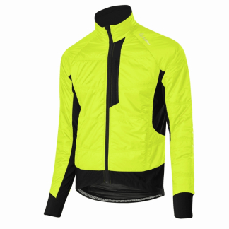 Löffler Herren Bike Iso-Jacket Hotbond PL60 Neon Yellow