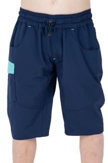 Cube JUNIOR Baggy Shorts blue'n'mint
