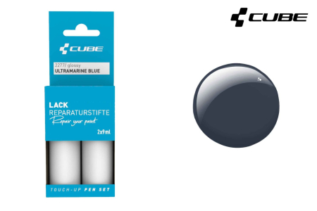 Cube Lackreparaturstift Set ULTRAMARINE BLUE glossy