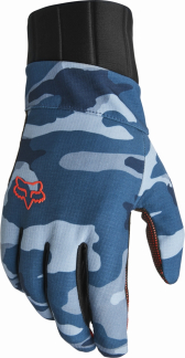 Fox Defend Pro Fire Glove blue camo