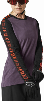 Fox Damen Ranger DR Longsleeve Jersey black/purple