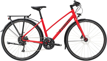Trek FX 2 Disc Equipped Stagger Satin Viper Red