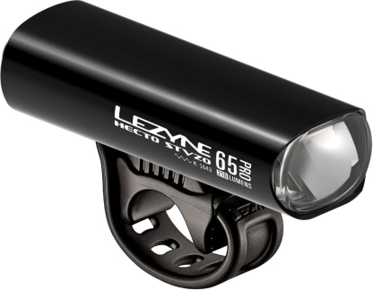 Lezyne LED Fahrradbeleuchtung Hecto Drive Pro 65 StVZO Vorderlicht, Y13 schwarz-glänzend