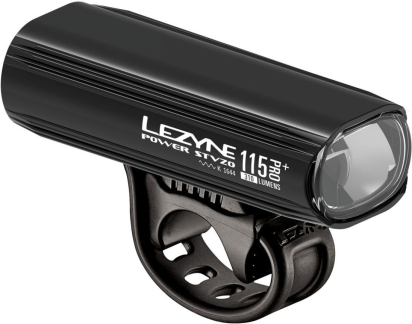 Lezyne LED Fahrradbeleuchtung Power Pro 115+ StVZO Vorderlicht, Y13 schwarz-glänzend