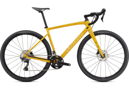Specialized Diverge Sport Carbon Gloss Brassy Yellow/Sunset Yellow/Chrome/Clean 2021