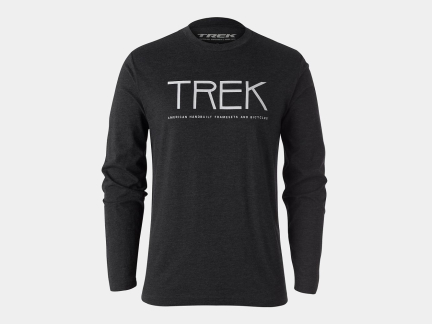 Trek Vintage Logo Long Sleeve Shirt Black