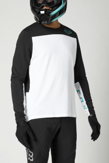 Fox Long Sleeve Jersey Defend Delta™ white