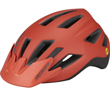 Specialized Shuffle Youth LED Helmet Mips Satin Redwood
