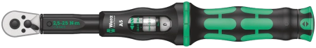 Wera Click-Torque A 5 Torque wrench with reversible ratchet, 2.5-25 Nm, 1/4" x 2.5-25 Nm