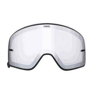 O'Neal B-50 Goggle Black Spare Lens silver One Size