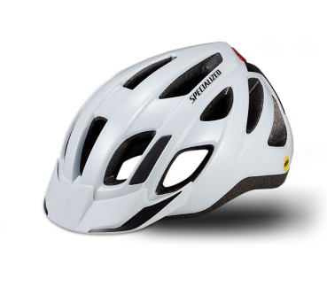 Specialized Centro Led Helmet Mips Gloss White