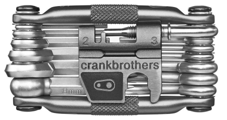 Crankbrothers Multi-19 Multitool nickel plating