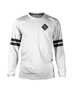 Loose Riders C/S Heritage Long Sleeve Jersey Heritage White
