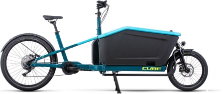 Cube Cargo Sport Hybrid 500 blue'n'lime