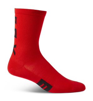 Fox Socken Flexair Merino 6 cm Fluorescent Red