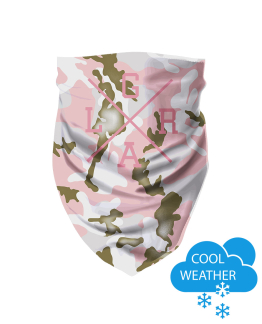 Loose Riders Tube Scarf Cool Weather Forest Pink Camo