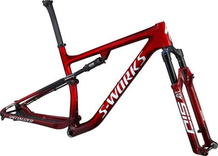 Specialized S-Works Epic Frameset Red Fade/Black/White/Gold