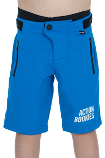 Cube VERTEX Baggy Shorts ROOKIE X Actionteam incl. inner shorts blue