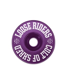 Loose Riders Stem Cap Cult Of Shred Purple