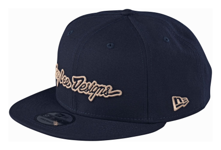 Troy Lee Designs Signature Snapback Hat Navy
