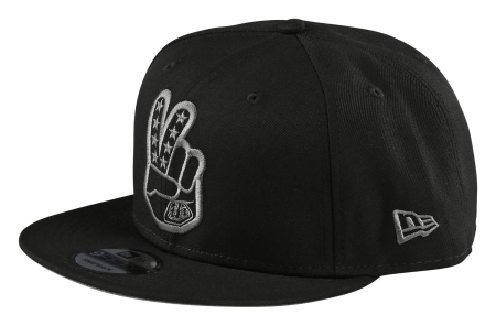 Troy Lee Designs Peace Sign Snapback Hat Black