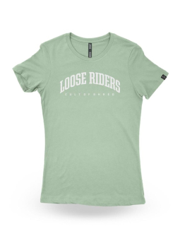 Loose Riders Damen T-Shirt Kurz Classic Mint