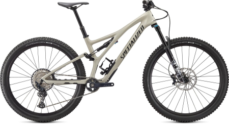 Specialized Stumpjumper Comp Gloss White Mountains / Black