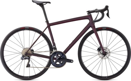 Specialized Aethos Expert Red Tint Carbon/Dream Silver