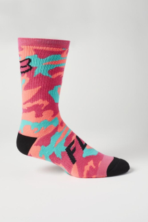 Fox Socken Defend 8“ pink