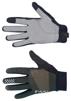 Northwave Air LF Full Finger Glove Green Fore/Grey