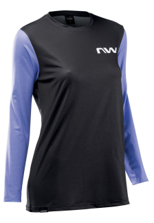 Northwave Freedom AM Woman Jersey Long Sleeve Violet/Fuchsia
