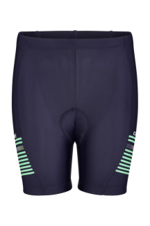 Cube TEAMLINE cycling shorts ROOKIE blue green