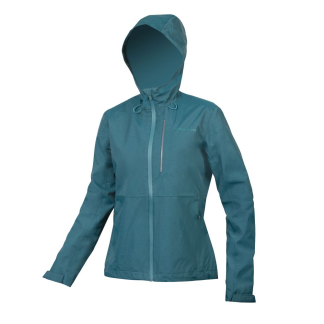 Endura Ladies Hummvee Waterproof Hooded Jacket Saturated Teal