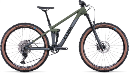 Cube Stereo 140 HPC Rookie grey´n´olive  2023