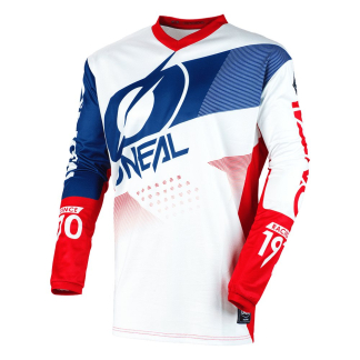 O'Neal ELEMENT Jersey FACTOR white/blue/red