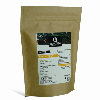 Quadro Coffee Chaka Kaffee, 3fach Blend - Ganze Bohne