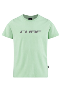 Cube Organic T-Shirt ROOKIE Logo grün