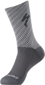 Specialized Soft Air Tall Sock Slate/Dove Grey Stripe