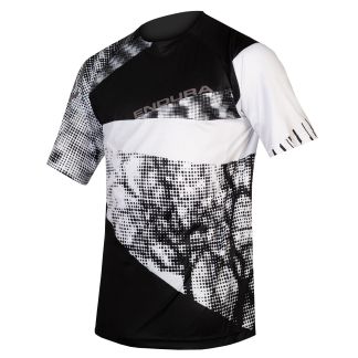Endura SingleTrack Dots T-Shirt LTD Schwarz