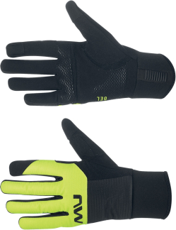 Northwave Fast Gel Glove Black/Yellow Fluo